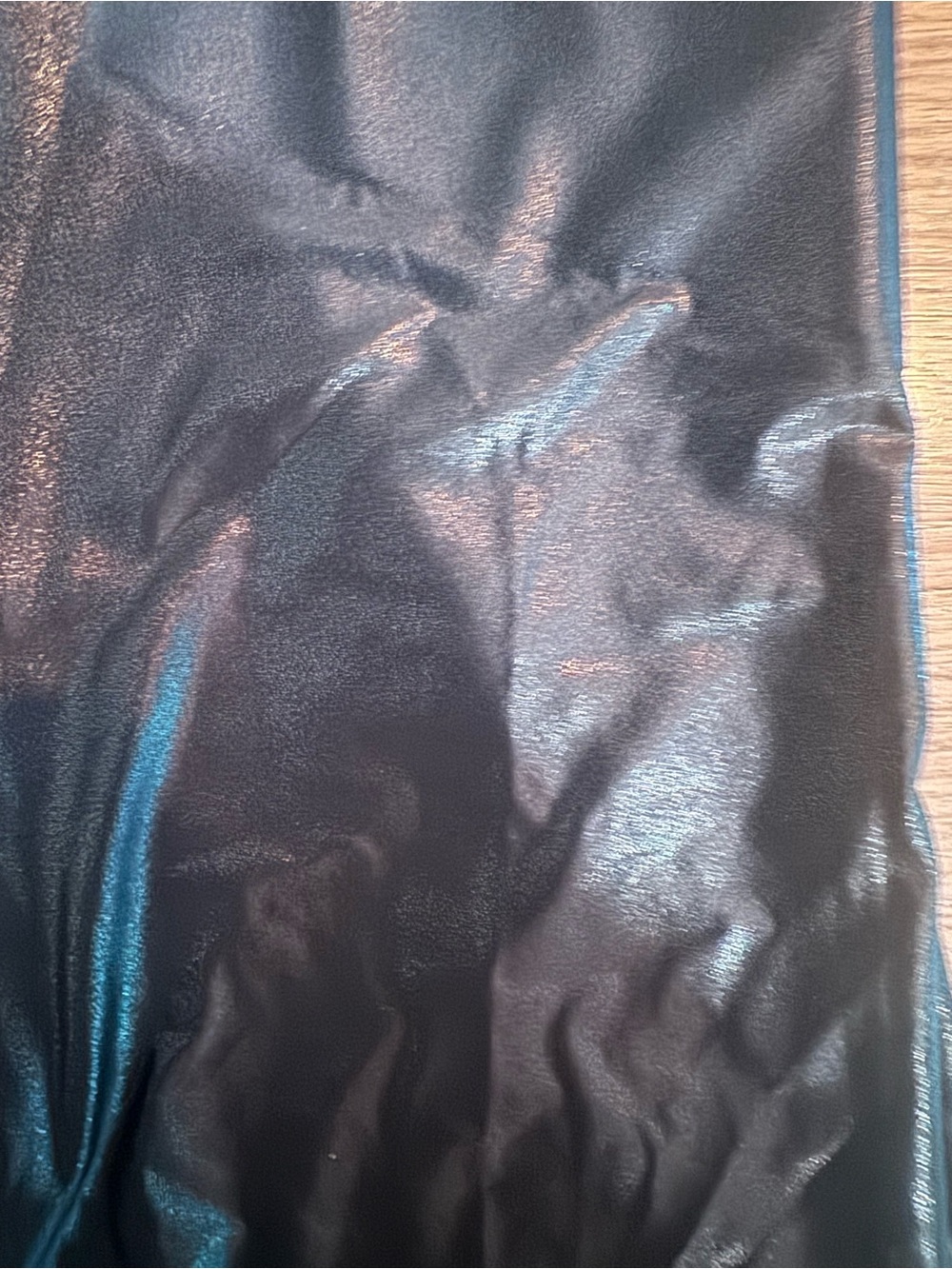 SPANX Black LuxeShine Mid-Thigh Shaping Short NWT - Picture 8 of 8